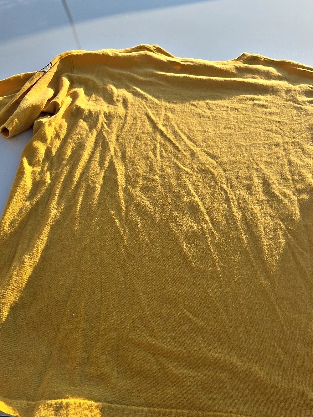Red Canoe Land Rover Heritage T-Shirt Yellow Medium